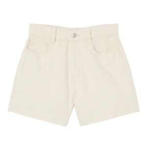 Frank and Oak Courtney Shorts - Beige/White - Size 27